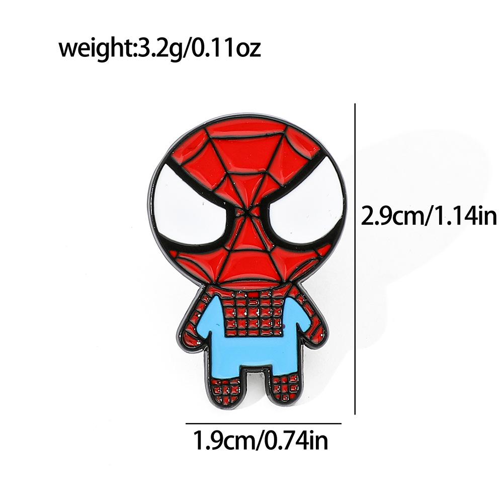 

Animation Design adorable Square Pants Porcelain-Coated Lapel Brooches Animation Design Character Collector-Worthy Badges Adorable Children s Present