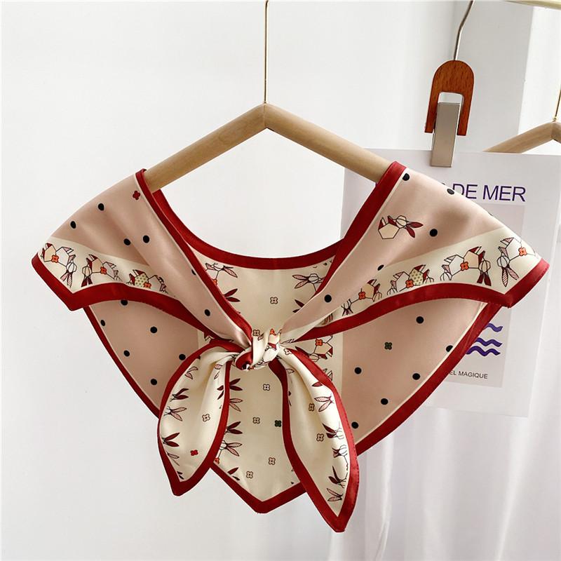 Triangle Over Shawls Scarves Shirt T-shirt Shoulder Fake CollarsVest  Scarf Sleeveless Jacket Shawls Detachable Collar for Women