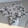 Pentagram Scarf Baseball Cap Korean Style Strappy Scarf Hat Portable Letter Headscarf Hat  Girl