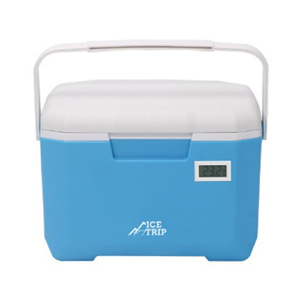 

Портативный мини-холодильник 6 л, многофункциональный изолированный морозильник большой емкости с термометром для кемпинга, пикника CHINA