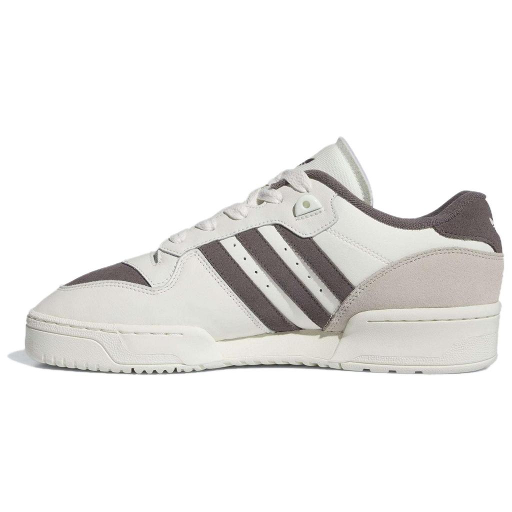 adidas Rivalry Low Ivory Charcoal Unisex Sneakers Cream Putty-Grey ID5386