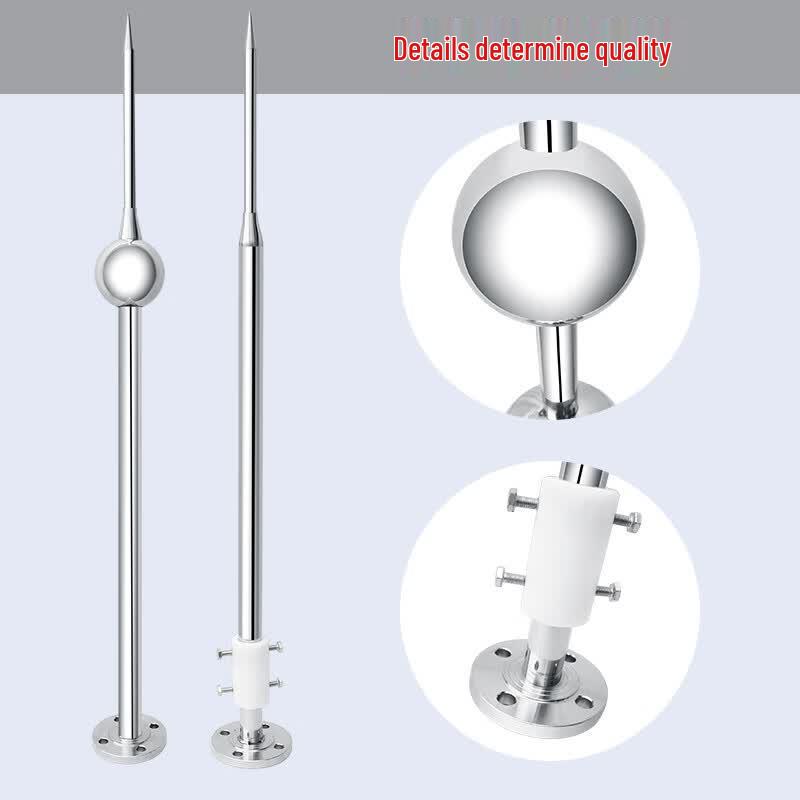 Yuqin Stainless Steel Insulated Lightning Rod