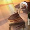 Santorini With Old Vase Boat Roof Greece Chiffon Sheer Curtains for Living Room Bedroom Window Curtain Voiles Tulle Cortinas