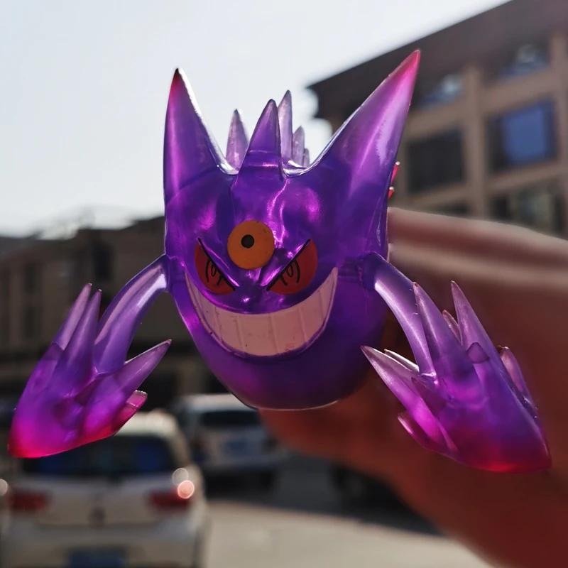 Anime Figure Gengar 8cm Action Figure Decoration Q-Version Animation Week Model Interior Decoration Peripheral Toy Boys Gift