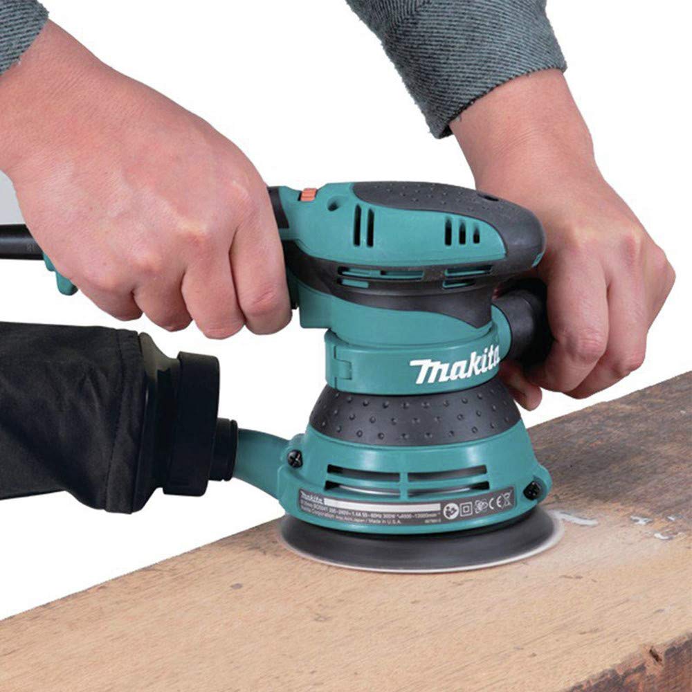 Makita Random Orbit Paper Size BO5041 Sander, 125mm,