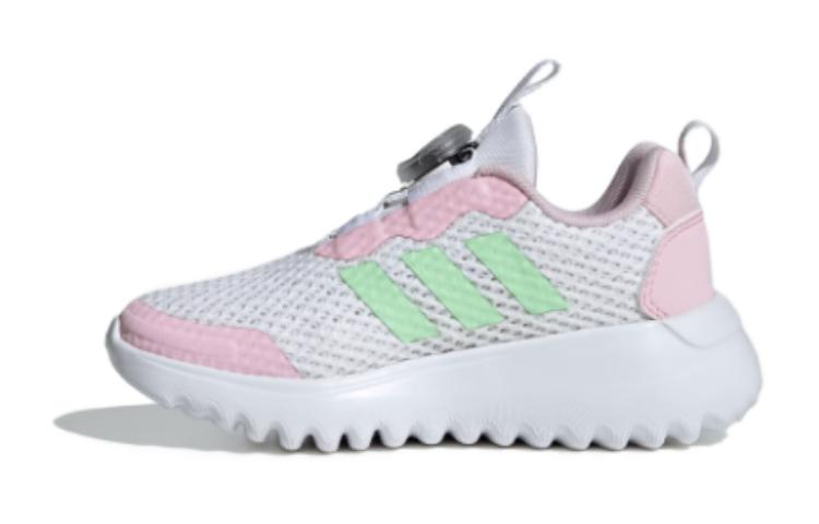 

Adidas ActiveFlex BOA 3.0 BOA 3 Cushioning, Wear Resistant Low top Kids Running Shoes White Pink Yellow Kids ID3375 38