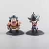 Anime One Piece Figures Model Dolls Toys Cute Luffy Oka Shichibukai Ace Boa Hancock Jinbe Collection Toys