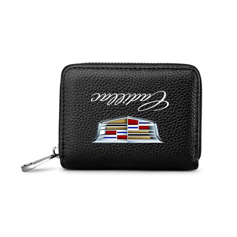 Auto Styling Brieftasche Führerschein Visitenkartenhalter Schlüsseletui für Cadillac XT5 XTS CTS BLS SLS DTS SRX Escalade Tiburon Deville