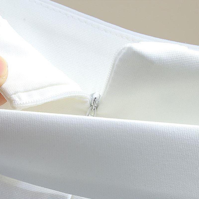 Pantalones cortos de traje con incrustaciones de diamantes con cuentas Pantalones anchos de cintura alta elegantes para mujer