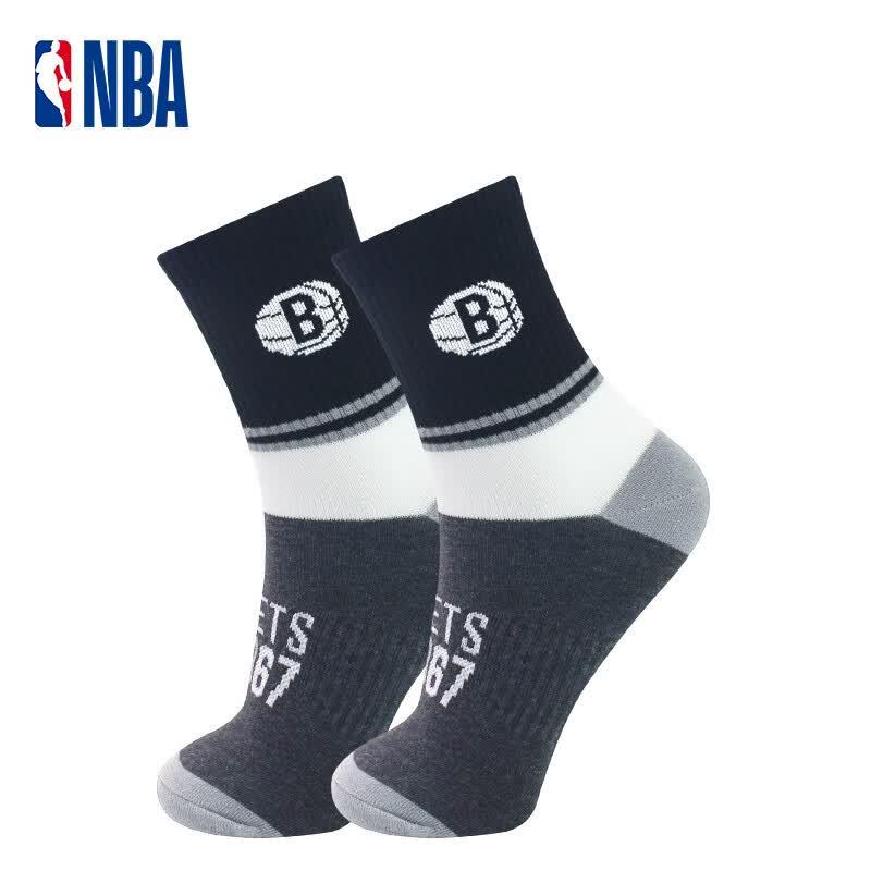 NBA Men's Mid-Calf Athletic Socks 3-Pack