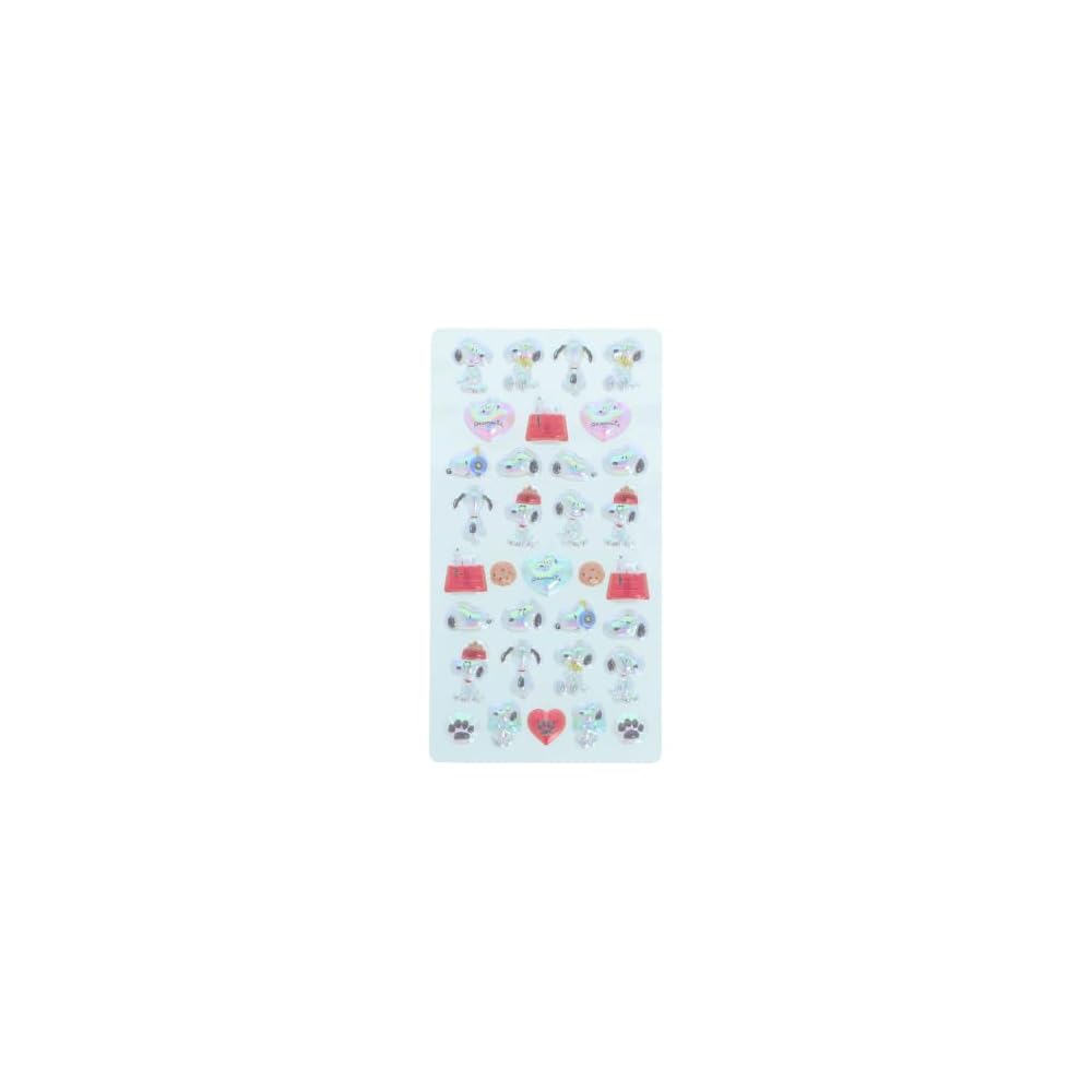 Sun-Star Stationery Bonbon Drop Stickers Snoopy churukira [Set of 4] O Friends, Lots, Disguise,