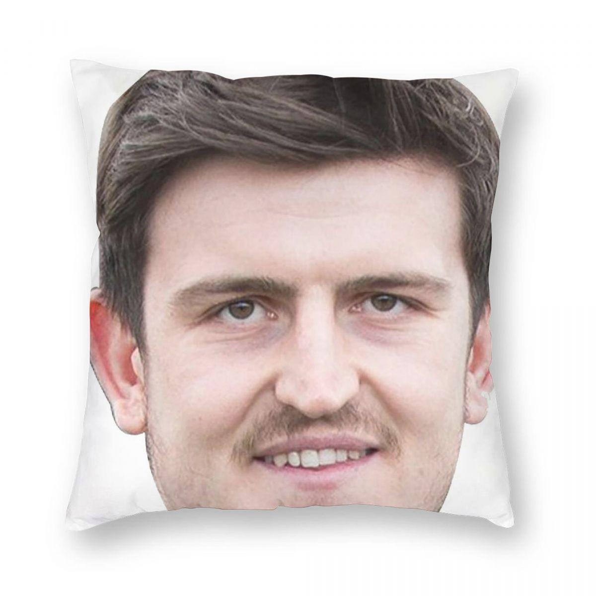 

Наволочка для подушки с лицом Гарри Магуайра Полиэстер Лен Бархат Креативный Декор на молнии Наволочка для диванной подушки Домашняя наволочка 45x45 12x12Inch