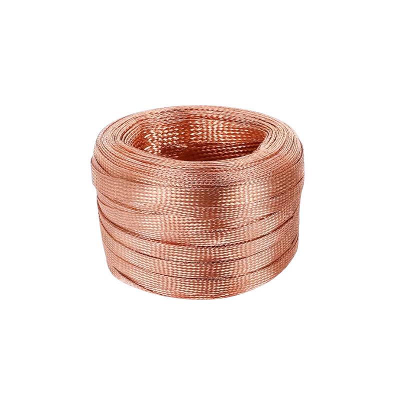 Duojibang Red Copper Braided Grounding Strap