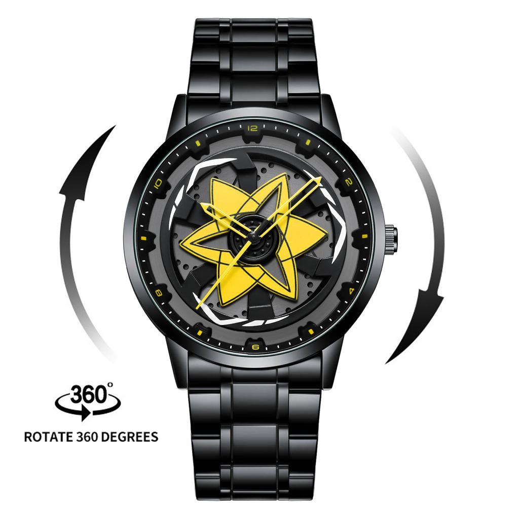 New High-value Men's Watch, Men's Watch with Three-dimensional Hollow Design, Waterproof Quartz Watch