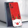 Christmas Santa Claus Case For Samsung Galaxy A52 A12 A51 A53 A33 A71 A32 A31 A21 A01 A11 A22 Black TPU Phone Shell