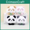 Cute Stuffed Panda Key Clip Super Soft Plush Mini Panda Bag Decoration