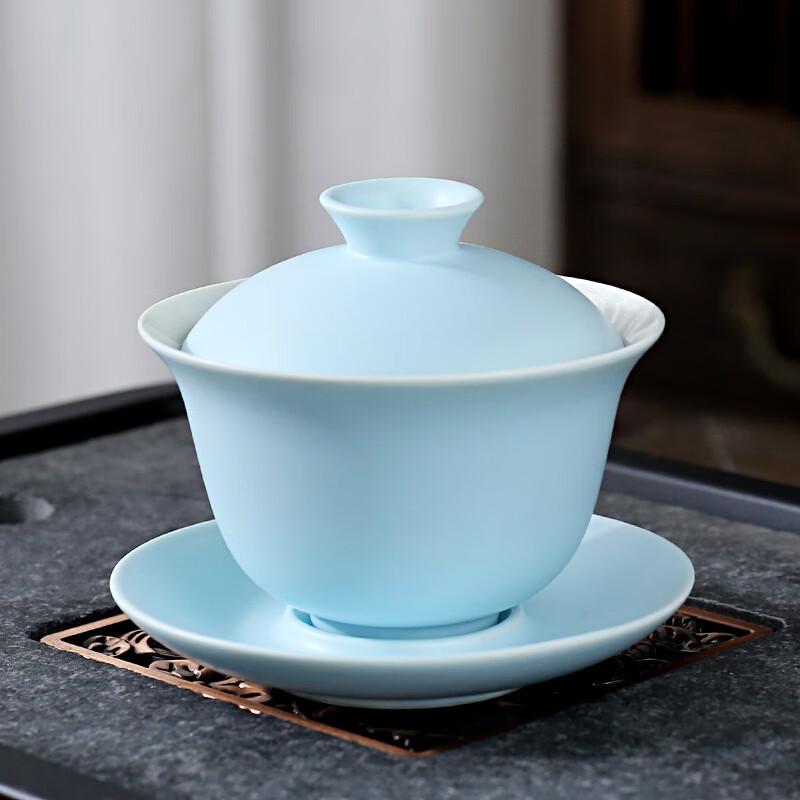 Shangqi Ceramic Celadon Gaiwan Tea Cup