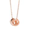 Zhou Dasheng Interlocking Rings Necklace