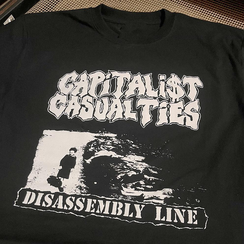 Capitalist Casualties Band Music Black T-Shirt Cotton All Size RD533 Unisex T-Shirt XL