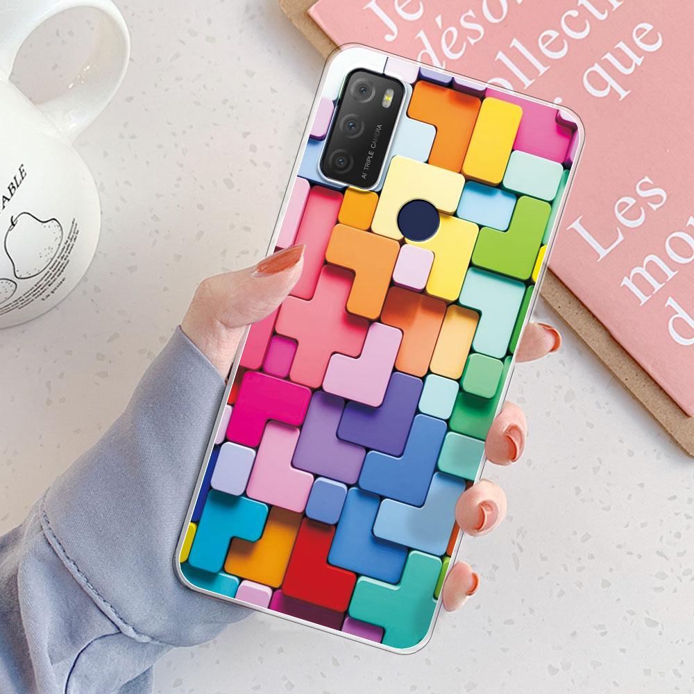For TCL 20E Case For TCL 20Y Shell Shockproof Cover Clear Protect Soft Silicone Fashion Phone Cases For TCL 20Y 20E Coque Funda