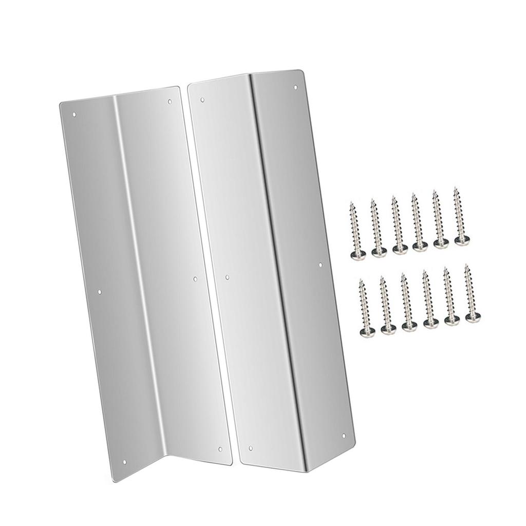 2x Wall Corner Guards for Residential and Commercial Professional Wall Protection Easy to Install for Hospital Shopping Mall