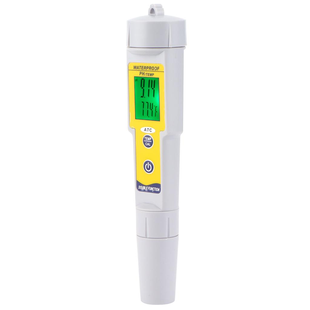 Water Quality Analyzer Portable Mini Water Quality PH Test Pen with Temperature Compensation