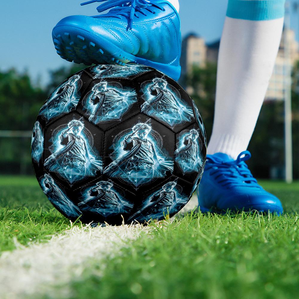 Harry Potter Theme Size 5 Soccer Ball, Suitable for Both Indoor and Outdoor Matches, a Gift Suitable for Everyone.