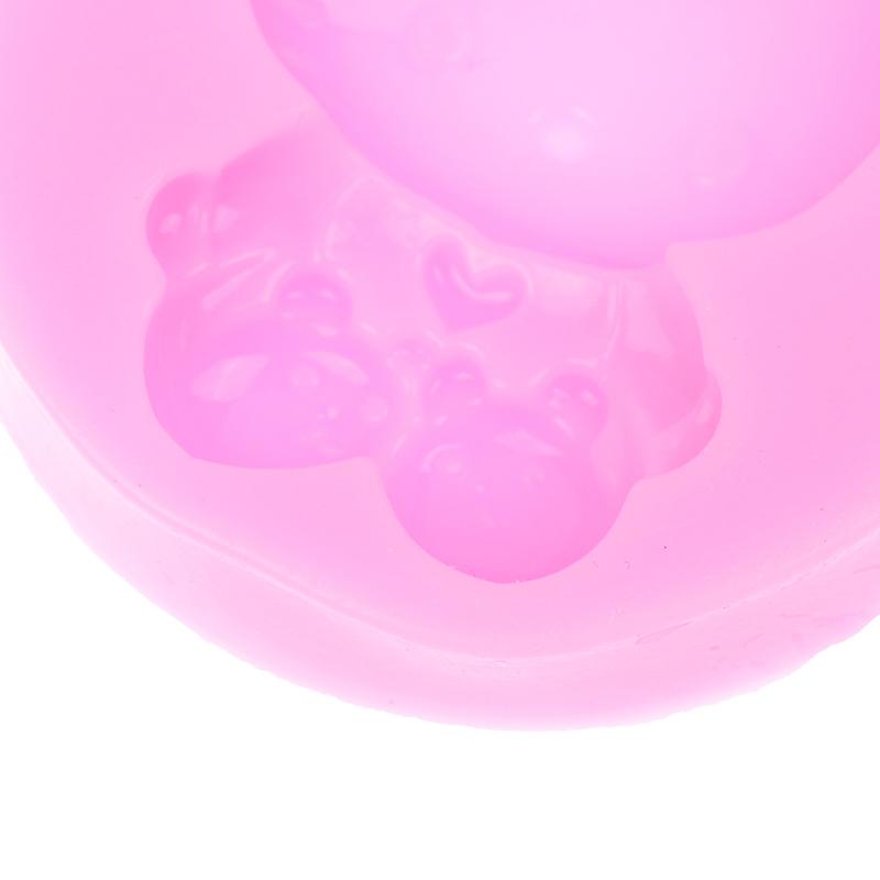 Kreslená Zábavná Kočka Silikonová Forma Roztomilá Fondánová Dortová Dekorativní Čokoládová Forma DIY Aromaterapeutická Sádrová Forma na Svíčky