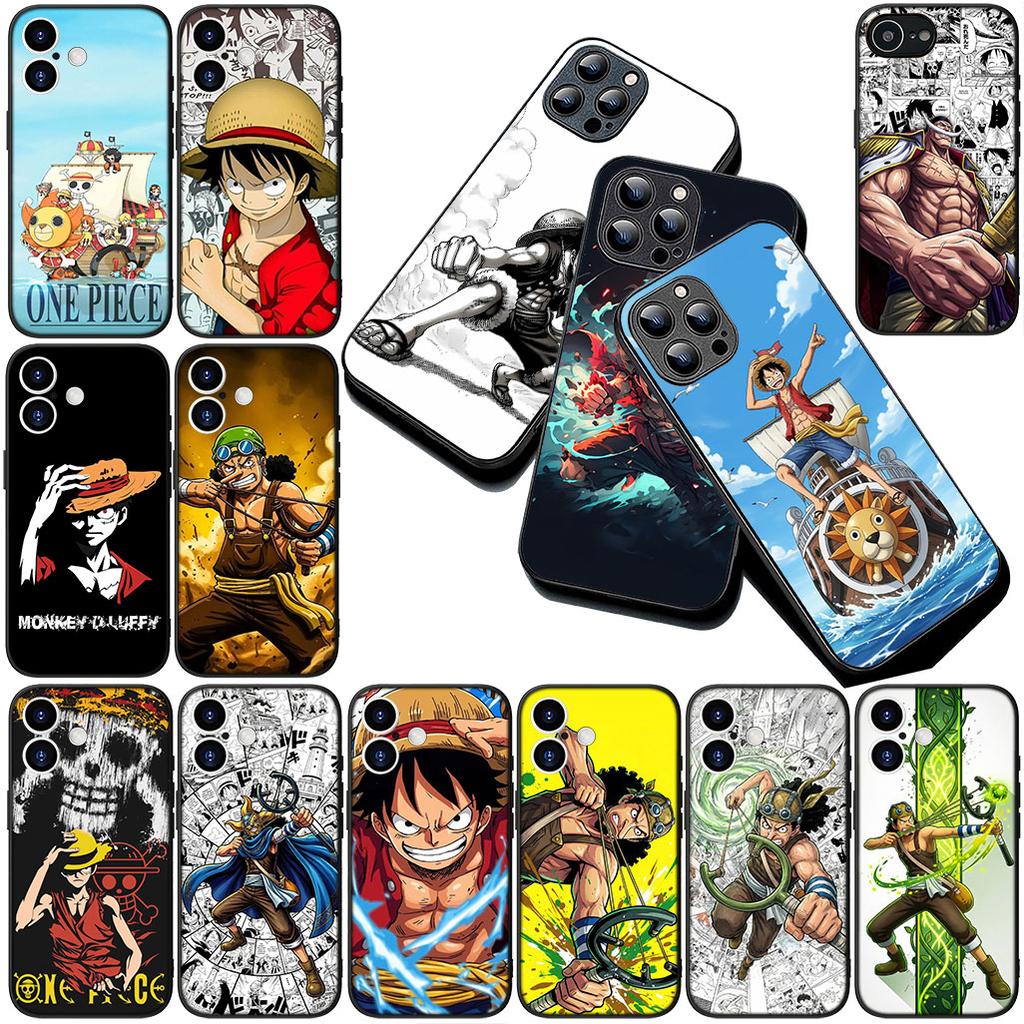 Cover for Samsung Galaxy S24 S25 S23 FE Ultra Plus S7 Edge S25+ S23+ A56 5G Casing Phone Case Anime Usopp One Luffy Piece