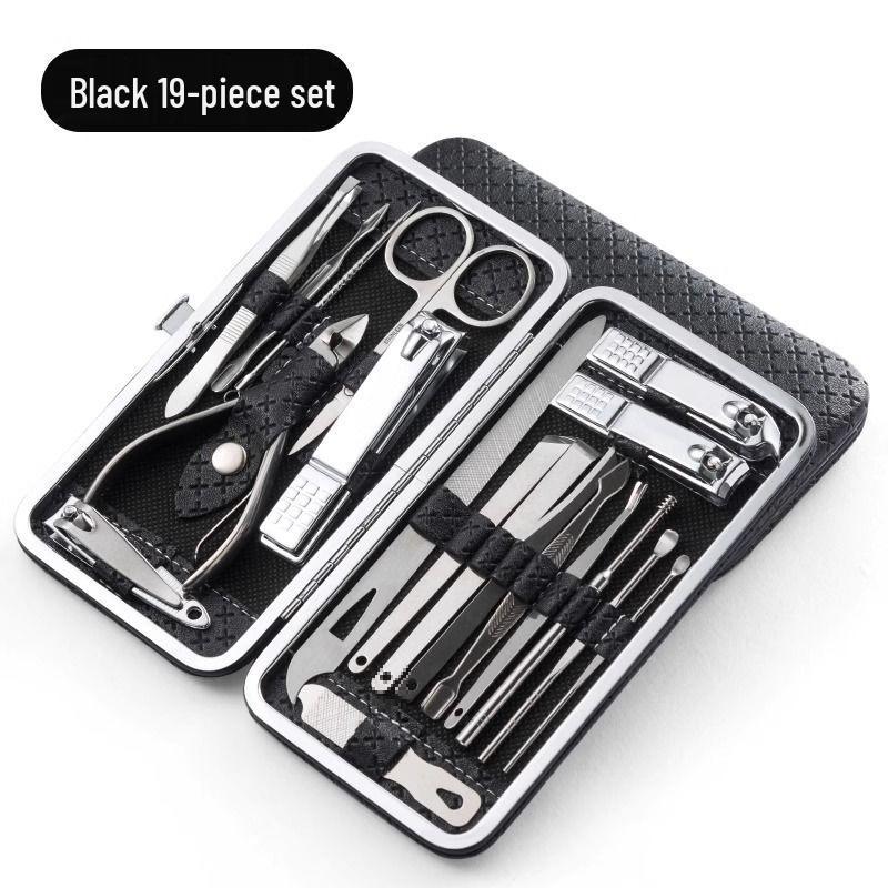 Nail Clipper & Nipper Set: Manicure, Pedicure, Ingrown Toenail & Dead Skin Pliers for Men & Women