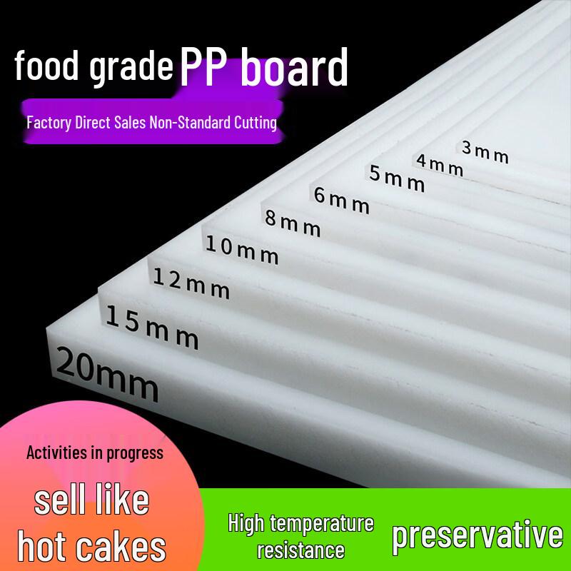 Rongyu Food Grade Waterproof Hard Plastic Sheet