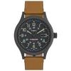 Timex Mens Expedition Scout 40mm Watch Tan Gray Gunmetal. 40mm.