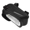 Bike Phone Front Frame Bag Waterproof Reflective   Phone Mount Top Tube Bag Pouch