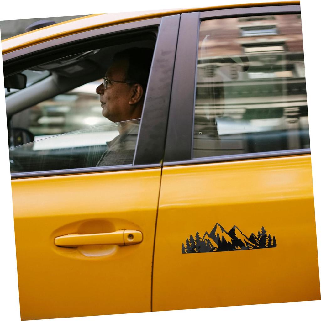 CLISPEED Car Sticker Mountain Sticker Mountain Sticker Mountain Decal for Car Mountain De Rv