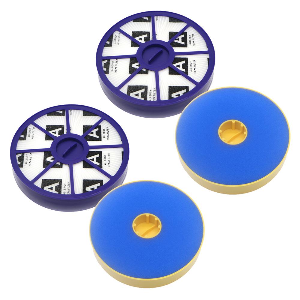 Kit de Filtro HEPA Frontal y Trasero para Dyson DC05 DC08 DC15 DC19 DC20 DC21 Pre y Post, Motor Superior e Inferior Aspiradora Alergia Reemplazo