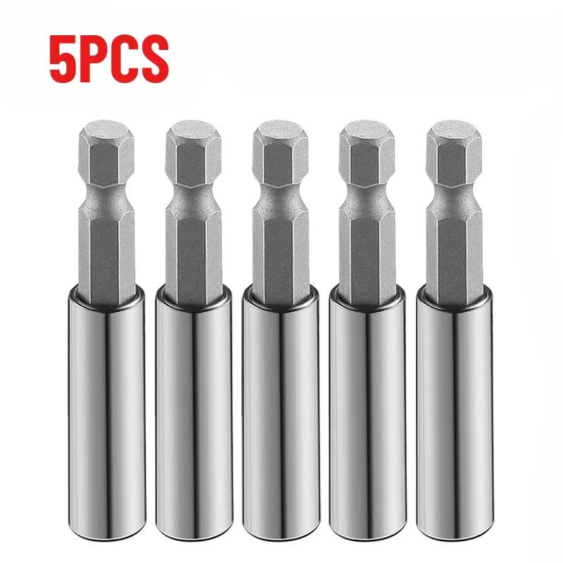Long Extension Drill Bit Socket Set with Hex Handle, Magnetic Screwdriver Attachment for Power Drill Accessories, Ideal for