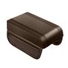 1x Brown Car Center Console Armrest Box Cover Pad Mat Protector Universal