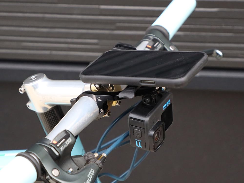 RecMount Plus Mount requires separate Compatible with for bicycles Out-Front [R+Bar3] (Mount only, case) 31.7-31.8mm/25.4-26.0mm/22.2mm handlebars,