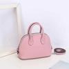 Borsa a tracolla singola in pelle bovina di prima qualità con motivo a litchi, mini borsa piccola portatile da donna