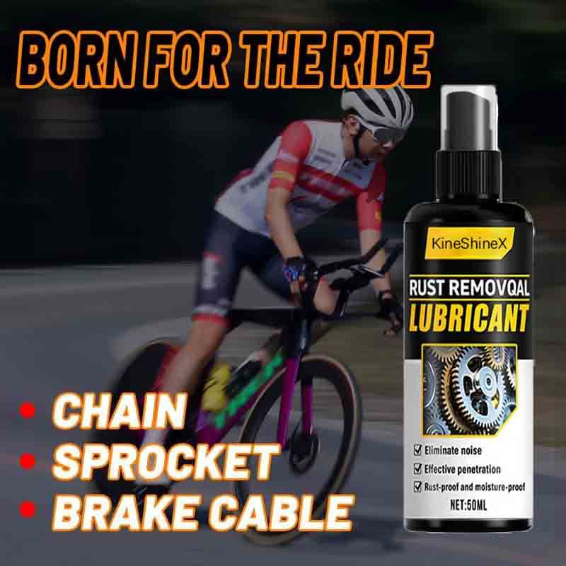 Bike Chain Lubricant Oil & Cleaner Set, Anti-Rust Maintenance Spray for Mountain Bicycle, Road Cycling Chain Cleaning Kit