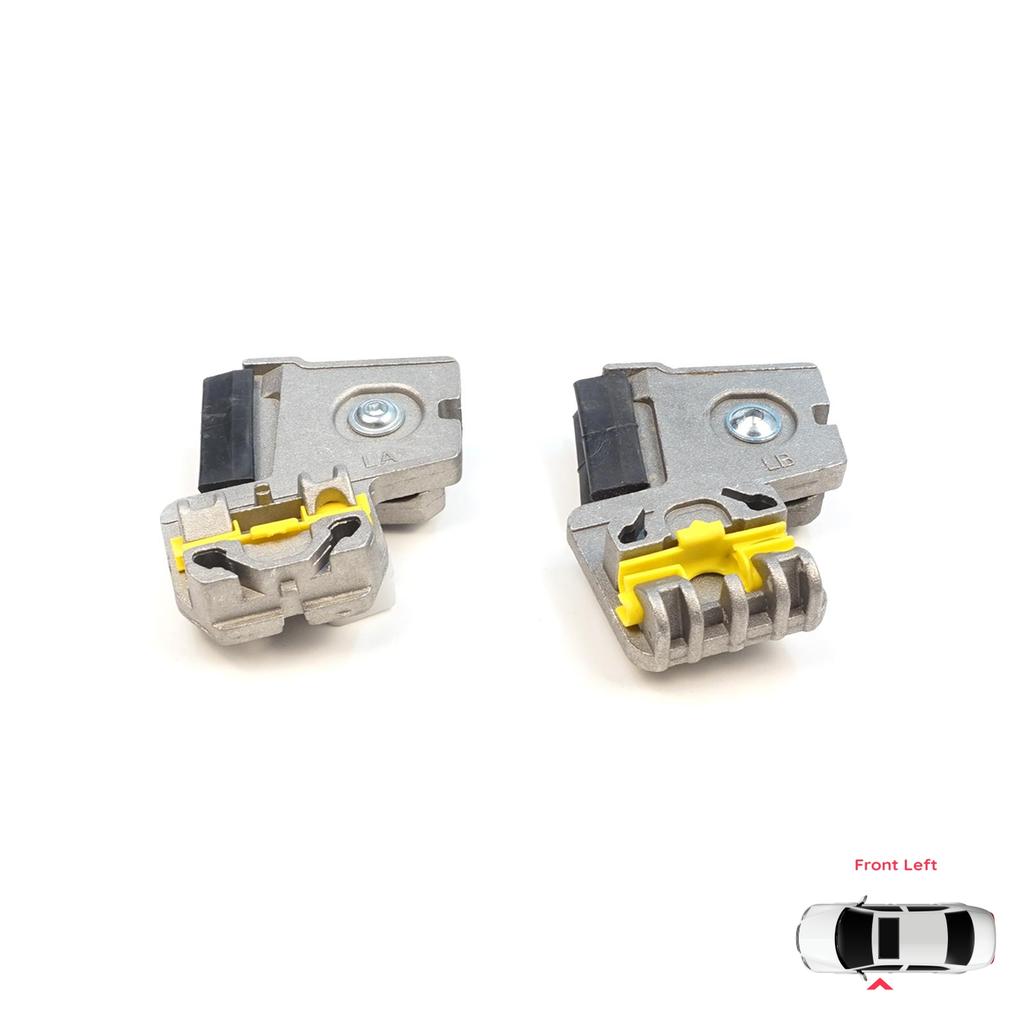 BWR40+BWR41 Window Regulator Repair Clips LA+LB Front Left Door for VW Golf Bora Jetta MK4 A4 1J 1997-2006 Peugeot 607 1999-2010 1J3837461