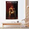 Game SSilent Hill Tapestry Microfiber Wall Hanging For Bedroom Living Room Decor Outdoor Festival Garden Bar Background