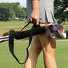Taška na golfové hole Lehká taška na přenášení pro muže Ženy Děti s polstrovanými ramenními popruhy a bočními kapsami pro cestování Driving Range Nedělní golfová taška
