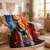 Erling Haaland Thema Fleece-Decke Gemütliche Weiche Plüsch-Decke Für Schlafzimmer Couch Reise