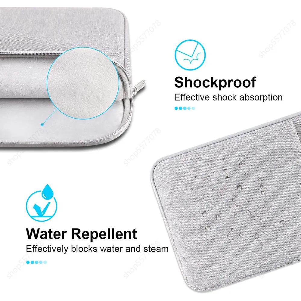 12.4" Tablet Sleeve Case for Samsung Galaxy Tab S8/S7/S9 Plus S7FE 12.4" S8 Ultra 14.6" Travel Bag Cover for Tab S7 S8 11" Funda