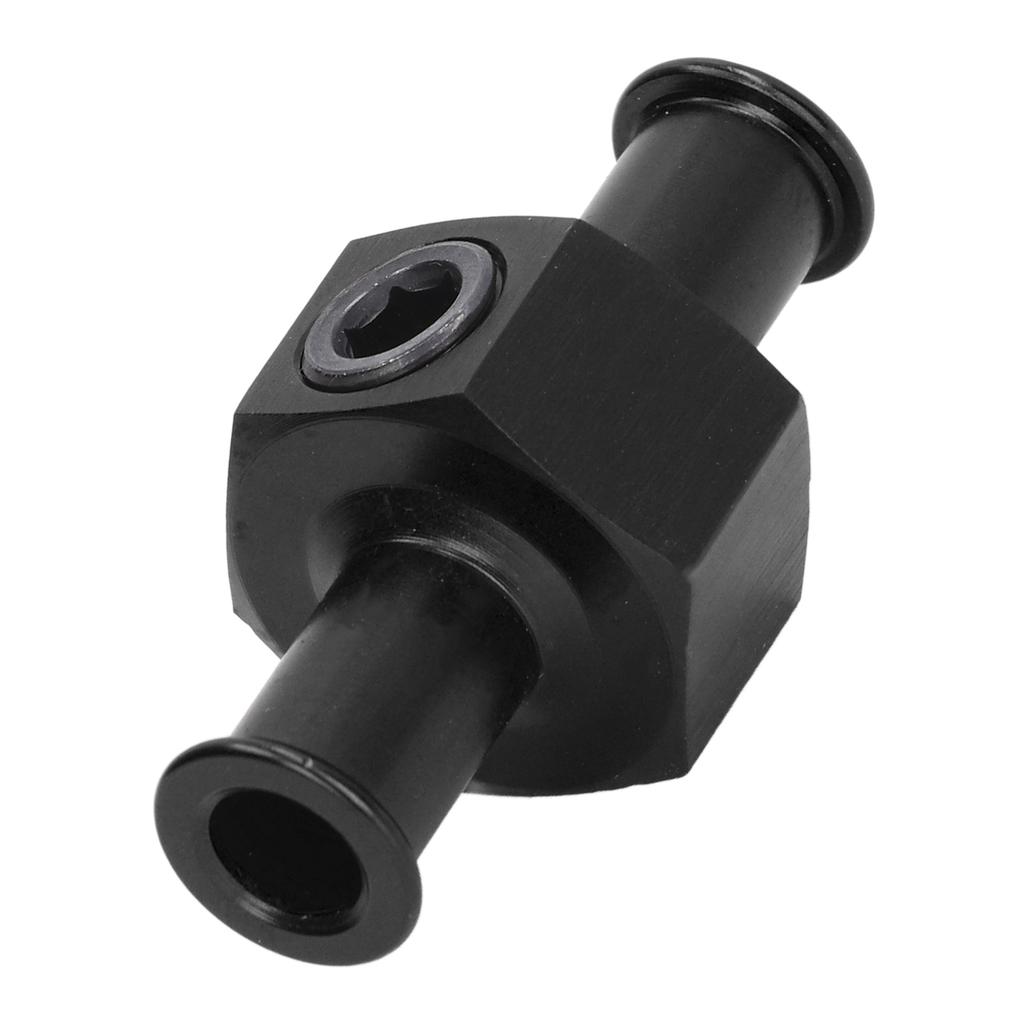 Fuel Pressure Gauge Adapter T Shape 3Celsius8in Hose Port 1Celsius8in NPT Fitting Auto Parts