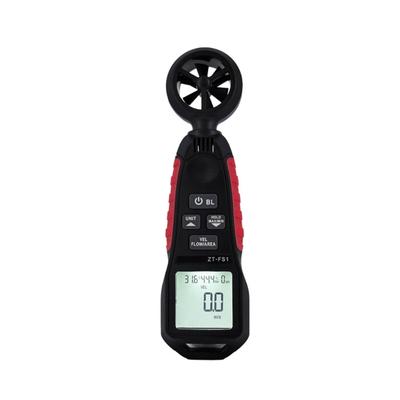 Handheld Anemometer Measuring Speed Wind Volumes Force Temperature Moisture Large LCD Backlight Display for Outdoor