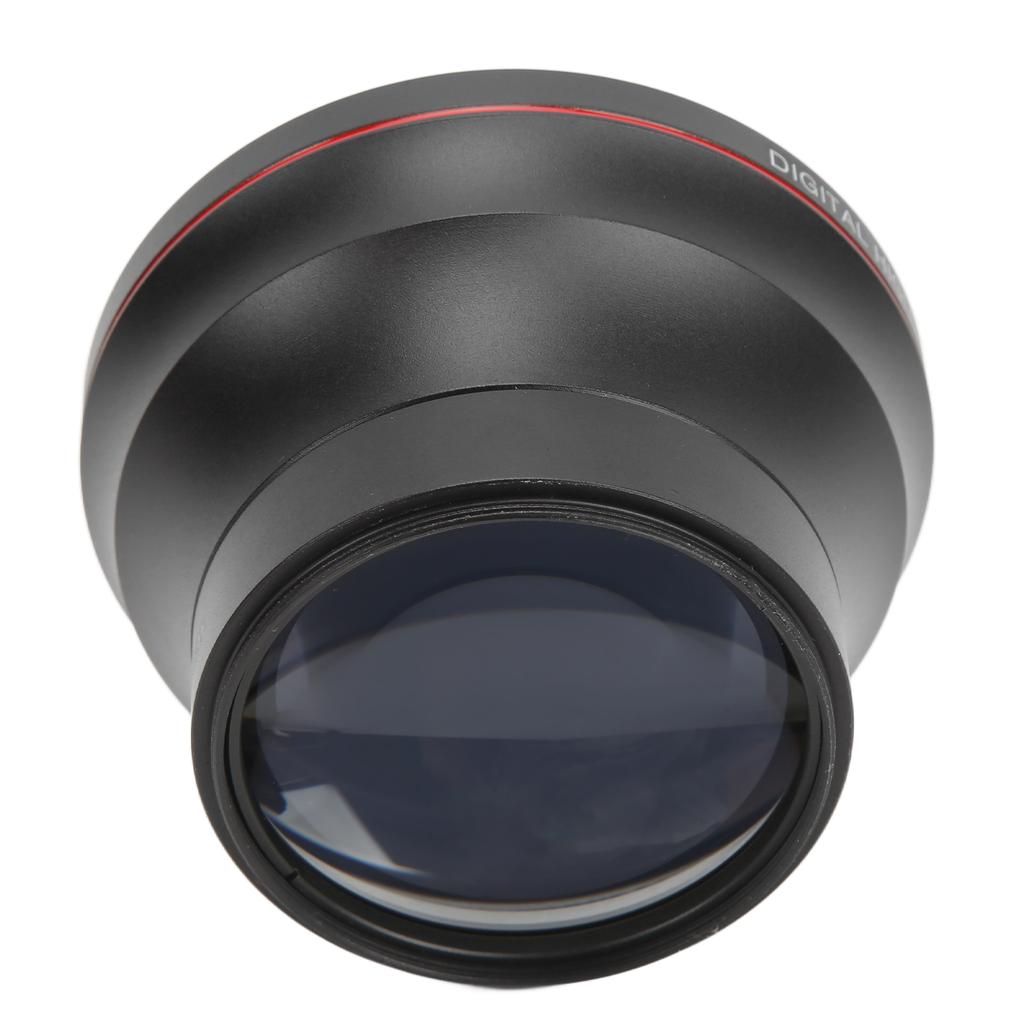 58mm 0.43X Wide Angle Lens Optical Glass Camera Lens with Macro Lens for Landscape Photography