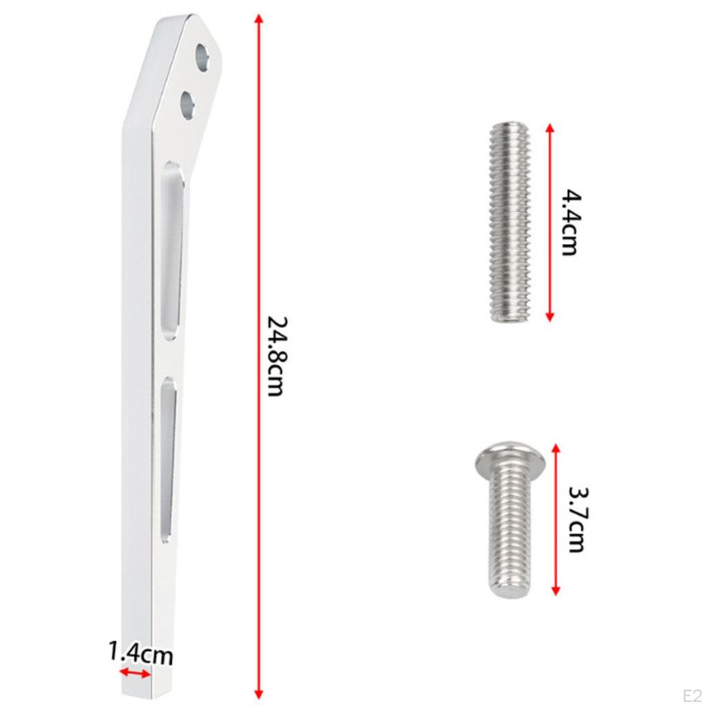 Bent Shifter Handle Lever Accessories 10 inch Premium Durability Easy to Install Replacement Gear