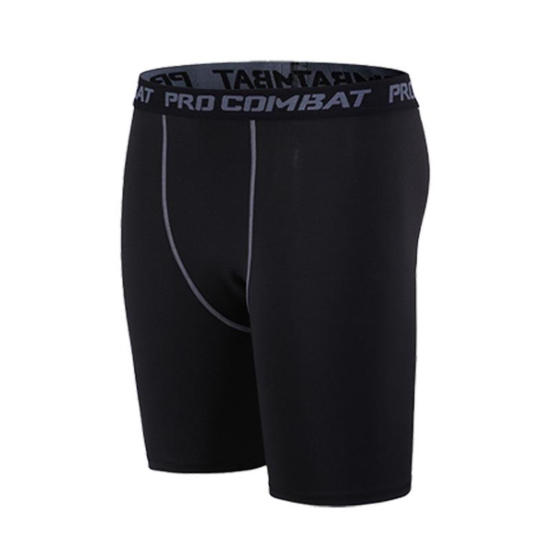 Pantaloni scurți de compresie cu uscare rapidă pentru bărbați: Alergare, Ciclism, Baschet, Colanți Fitness